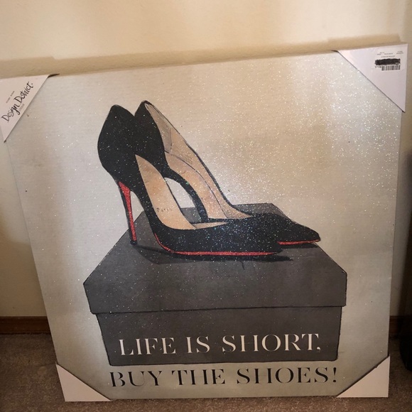 Design District Other - Painting of Shoes with saying